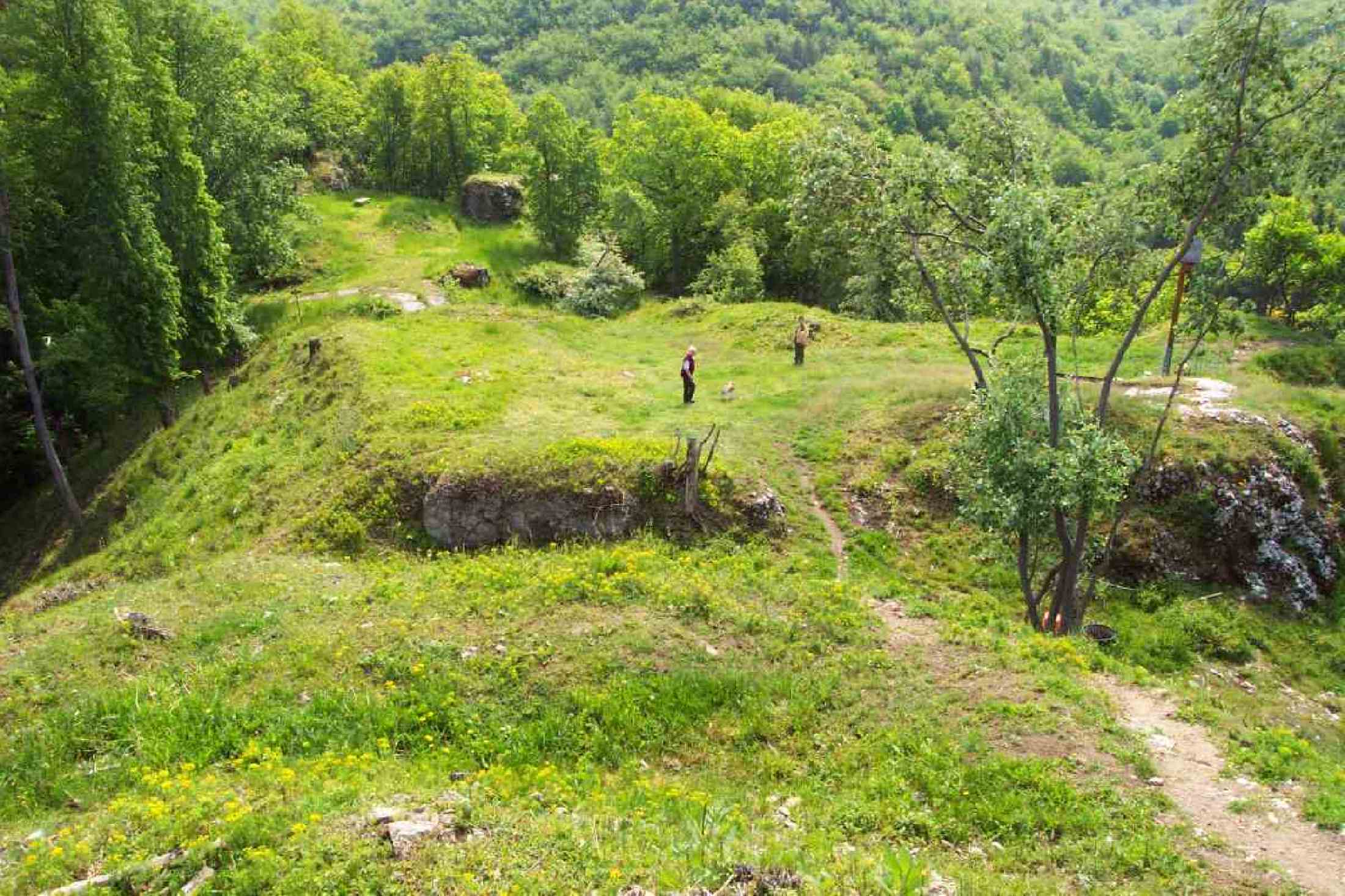 Aufdiesem Plateau breitete sich die unweit von Weismain oberhalb
